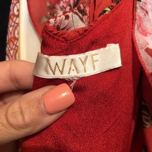 Wayf Dress. Worn once for two hours.